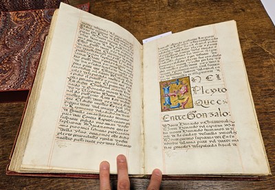 Lot 17 - Spanish Illuminated Manuscript Certificate of Nobility..., 1618