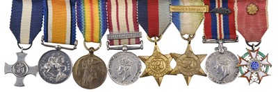 Lot 27 - Miniature dress medals attributed to Captain J.W. Josselyn, D.S.C., Royal Navy