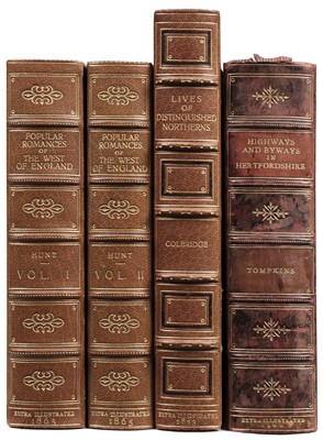 Lot 192 - Hunt (Robert). Popular Romances of the West of England, 2 vols., 1865..., and others