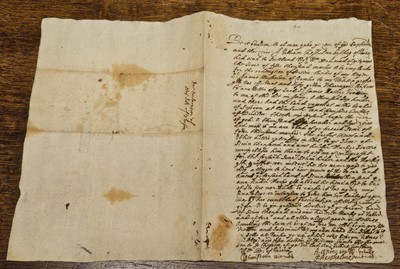 Lot 14 - James VI and I, King of Scotland (1567-1625) and of England (1603-1625). Document Signed, 1595