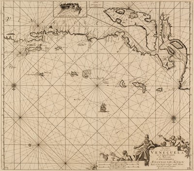 Lot 111 - South America. A Collection of 28 Maps, Charts and Topographical Views, 17th - 19th century