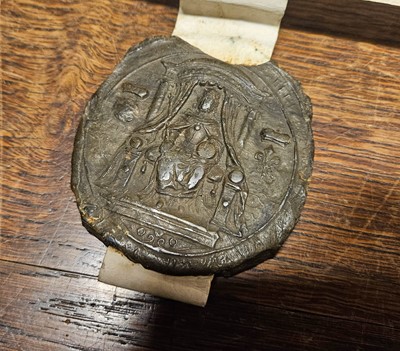 Lot 7 - Henry VIII. Seal of the Court of Common Pleas of Henry VIII, Westminster, 1 May 1529