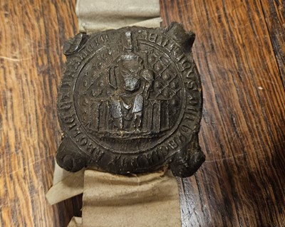 Lot 7 - Henry VIII. Seal of the Court of Common Pleas of Henry VIII, Westminster, 1 May 1529