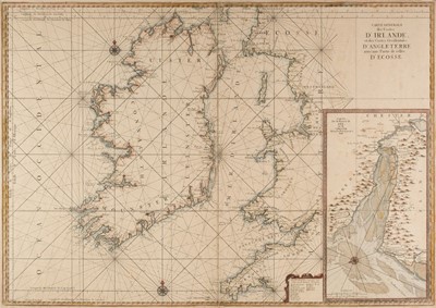 Lot 74 - Ireland. Van Loon (H.), Carte Generale des Costes D'Irlande..., [1661 or later]