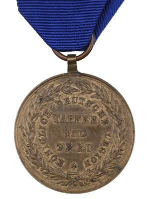 Lot 167 - Germany, Hanover, Medal for Volunteers in the King’s German Legion 1803-15, 1841