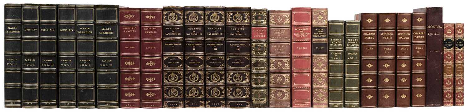 Lot 168 - Pardoe (Julia). Louis the Fourteenth, and the Court of France in the 17th Century, 1847..., and others
