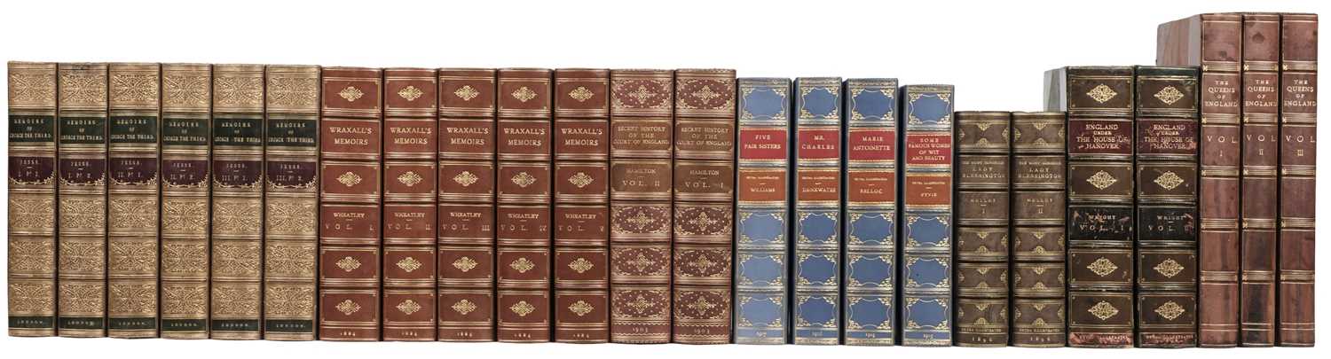 Lot 196 - Jesse (John Heneage). Memoirs of the Life and Reign of King George the Third, 1867..., and others