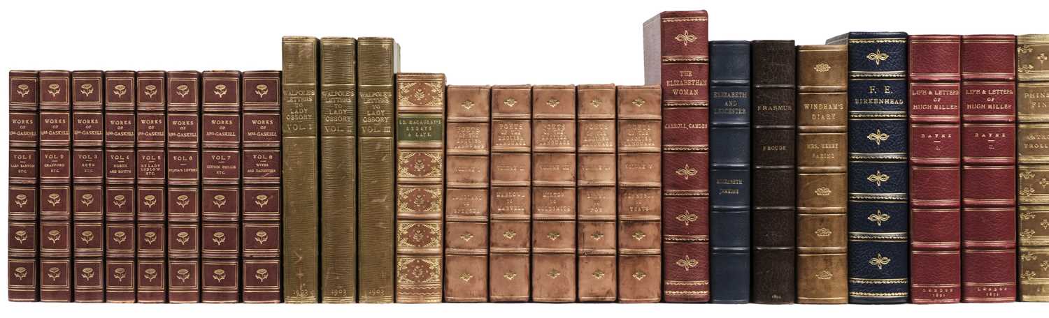 Lot 281 - Gaskell (Elizabeth Cleghorn). Works, with Introductions by A. W. Ward, 8 volumes, 1919