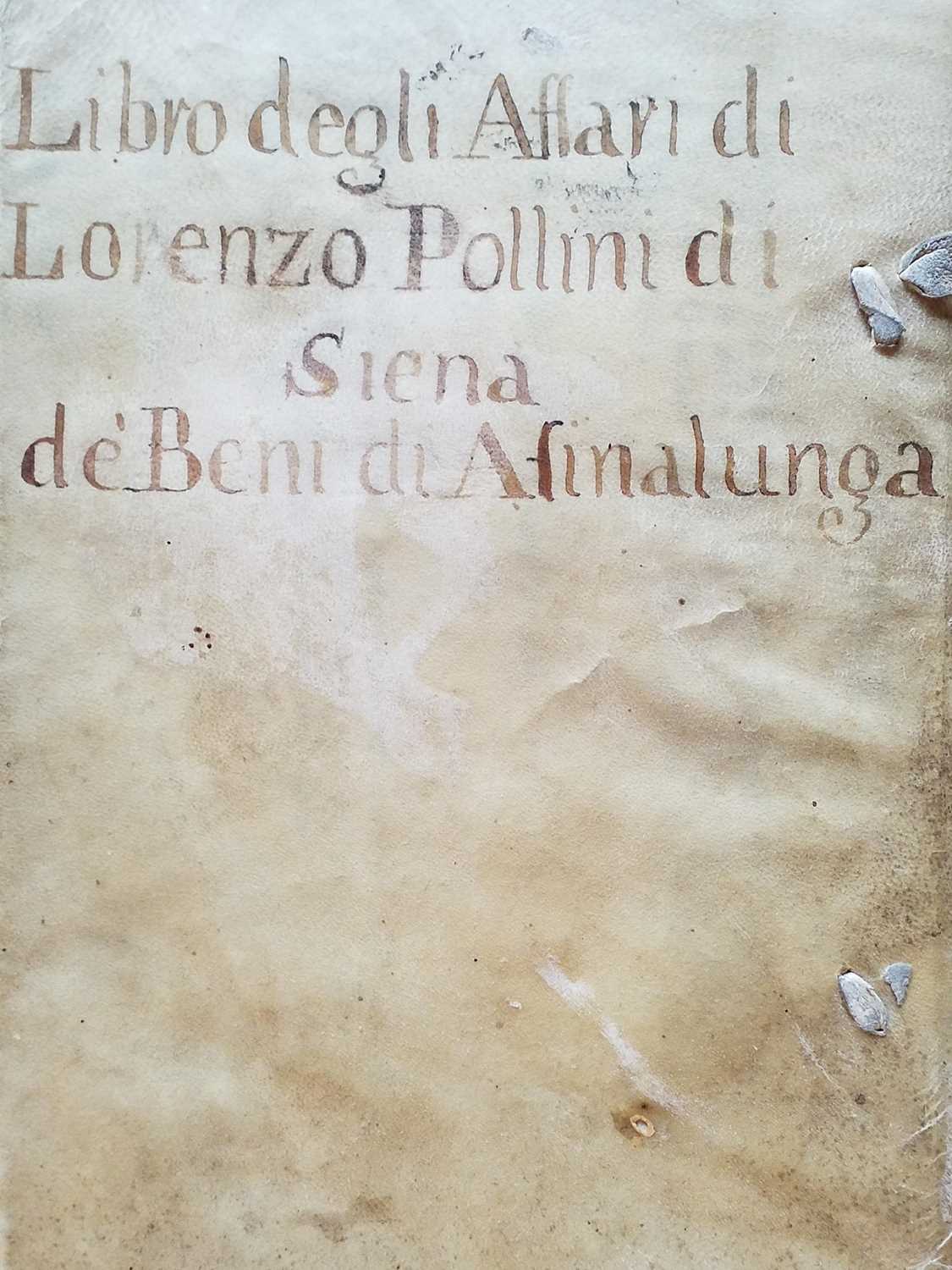 Lot 72 - 1775 Italian manuscript account book..., 1775-79