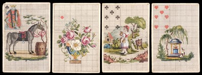 Lot 713 - Berlin Chart Playing Cards. Jeu des Petits Points, Paris: Alphonse Giroux, circa 1820