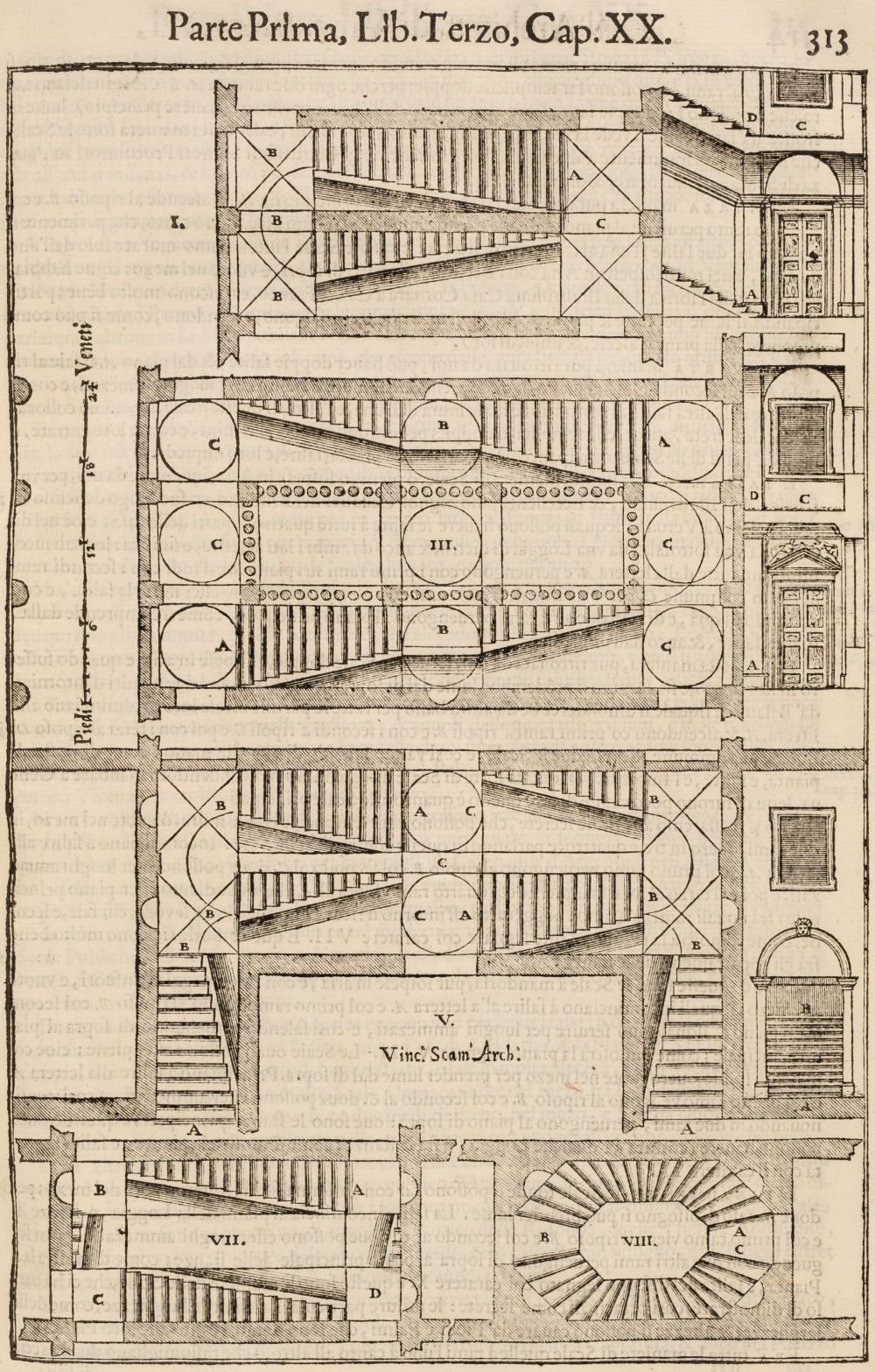 Lot 364 - Scamozzi (Vincenzo). L'Idea della