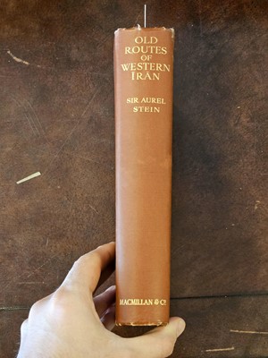 Lot 268 - Stein (Aurel). Old Routes of Western Īrān, 1st edition, 1940