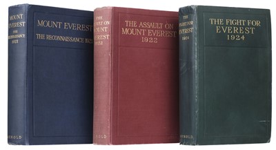 Lot 248 - Howard-Bury (Charles Kenneth). Mount Everest, The Reconnaissance, 1921, 1st edition, 1922