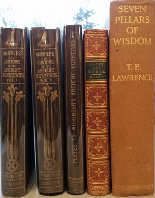 Lot 17 - Wilkinson (Sir J. Gardner) A Second Series of the Manners and Customs, 3 volumes, 1841