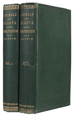 Lot 548 - Darwin (Charles). The Variation of Animals and Plants under Domestication, 1st edition, 1868