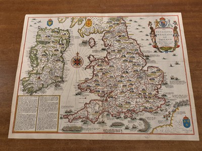 Lot 92 - England, Wales & Ireland. Speed (John), The Invasions of England and Ireland..., circa 1676