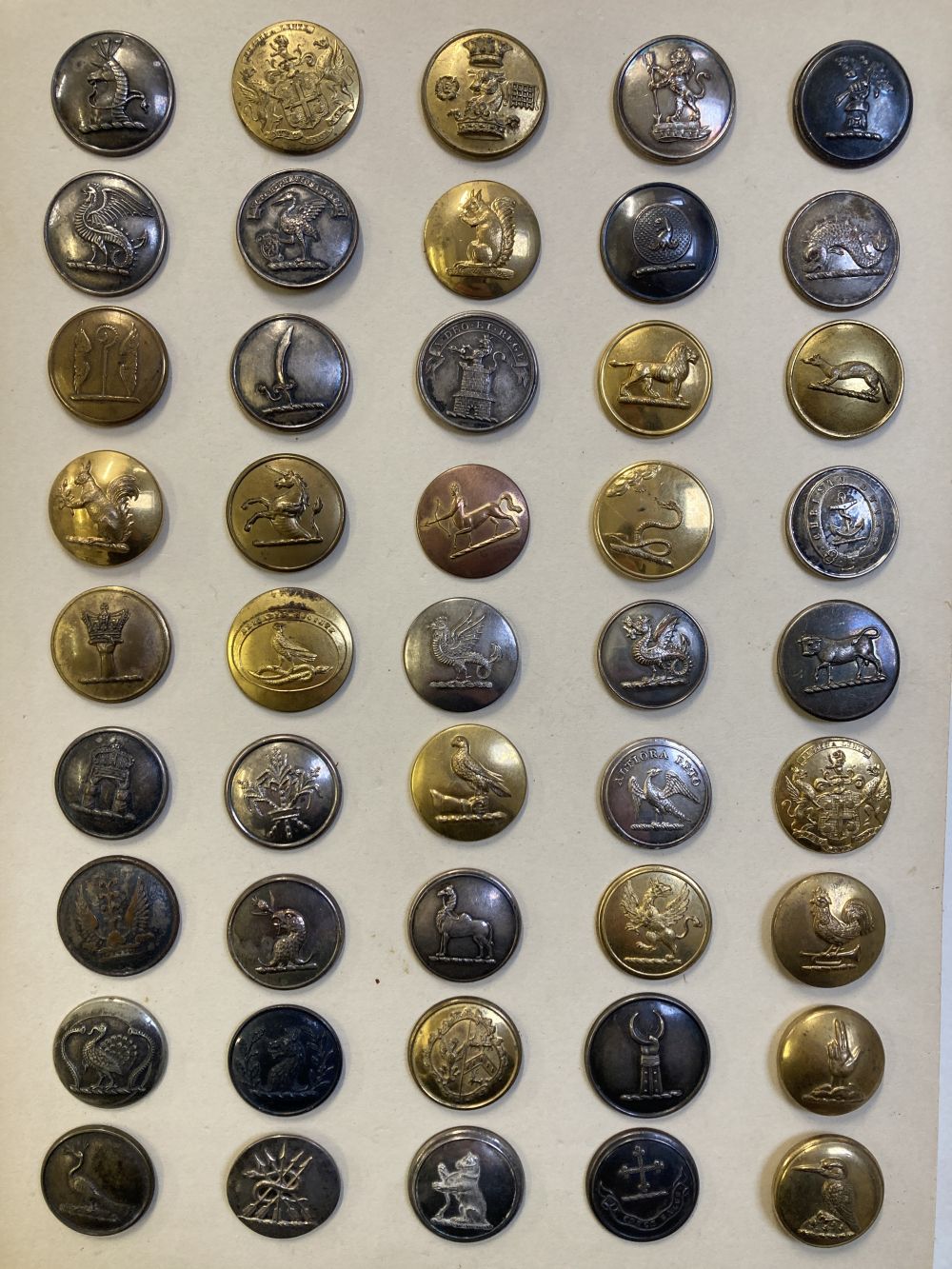 Lot 660 - Livery Buttons. A collection of