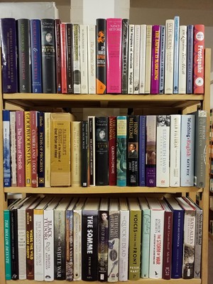 Lot 484 - Literature. A large collection of modern literature, non-fiction, history & biography