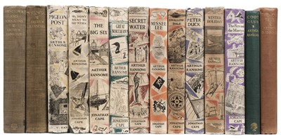 Lot 435 - Ransome (Arthur). Swallows and Amazons, 1st illustrated edition, London: Jonathan Cape, 1931