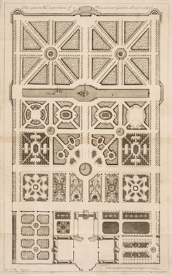 Lot 650 - Dezallier d'Argenville (Antoine). The Theory and Practice of Gardening, 1712