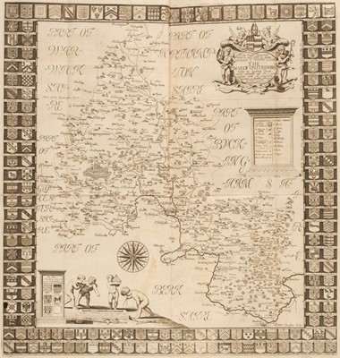 Lot 600 - Plot (Robert). The  Natural History of Oxford-Shire, 2nd edition, 1705