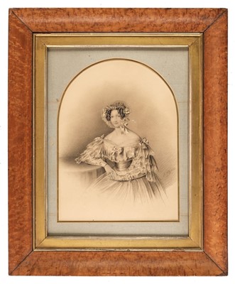 Lot 191 - Notz (Johannes, 1802-1862). Lady Jane Peel, 1838
