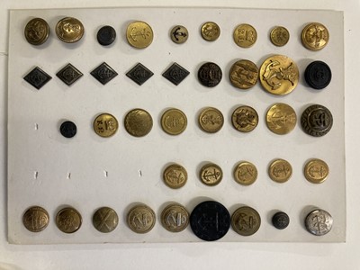 Lot 671 - Maritime Buttons. A collection of approximately 495 Naval, Maritime buttons