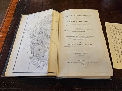 Lot 523 - Darwin (Charles). Geological Observations on the Volcanic Islands, 1st edition, 1844