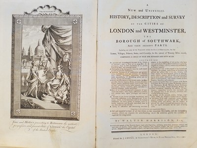 Lot 7 - Harrison (Walter). New and Universal History and Survey of London and Westminster, 1776