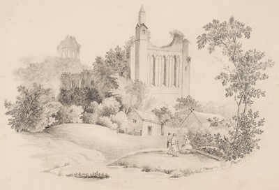 Lot 138 - The Spriggs Family. A small archive of paint boxes, watercolours and other ephemera, circa 1830
