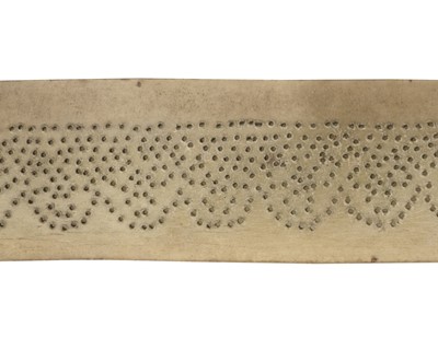 Lot 750 - Lace Prickings. A collection of lace prickings, 19th century