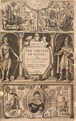 Lot 599 - Parkinson (John). Theatrum Botanicum, 1640