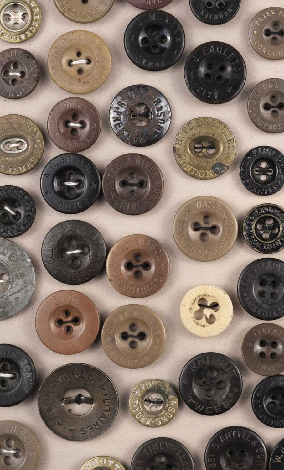 Lot 655 - Fashion Buttons. A quantity of fashion