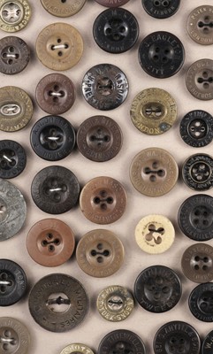 Lot 655 - Fashion Buttons. A quantity of fashion buttons, mostly early 20th century