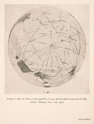 Lot 624 - Wallace (Alfred Russel). Is Mars Habitable?, 1st edition, 1907