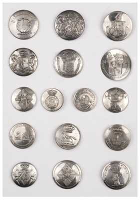 Lot 669 - Livery Buttons. A fine collection of 95 livery buttons mostly 19th century