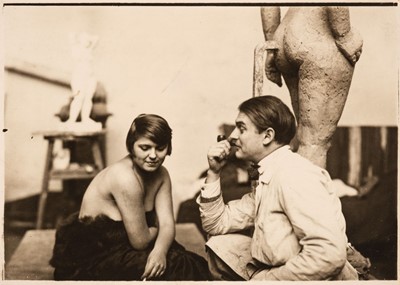 Lot 365 - Moore (Henry, 1898-1986). Henry Moore and Irina Radetsky, circa 1930s