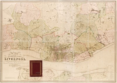 Lot 106 - Liverpool. Bennison (Jonathan),  A Map of the Town and Port of Liverpool..., 1835