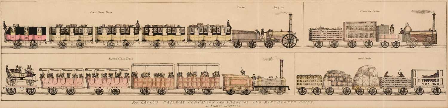 Lot 196 - Railways. Laceys Railway Companion and Liverpool and Manchester Guide, [1832]