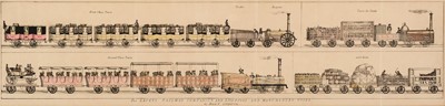 Lot 196 - Railways. Laceys Railway Companion and Liverpool and Manchester Guide, [1832]