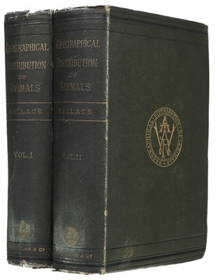 Lot 630 - Wallace (Alfred Russel). The Geographical Distribution of Animals, 2 volumes, 1st edition, 1876