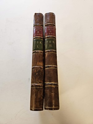 Lot 330 - Reposati (Rinaldo). Della Zecca di Gubbio e delle gest de conti, e Duchi di Urbino, 1772-73
