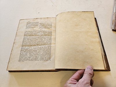 Lot 330 - Reposati (Rinaldo). Della Zecca di Gubbio e delle gest de conti, e Duchi di Urbino, 1772-73