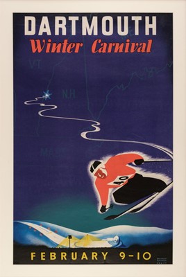 Lot 232 - Scotford Junior (John Ryland, 1916-2000). Dartmouth Winter Carnival, 1940