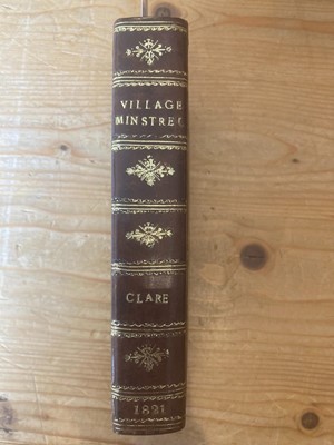 Lot 340 - Clare (John). The Village Minstrel, and Other Poems, 2 volumes, 1st ed., 1821