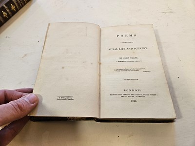 Lot 340 - Clare (John). The Village Minstrel, and Other Poems, 2 volumes, 1st ed., 1821