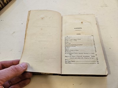 Lot 340 - Clare (John). The Village Minstrel, and Other Poems, 2 volumes, 1st ed., 1821