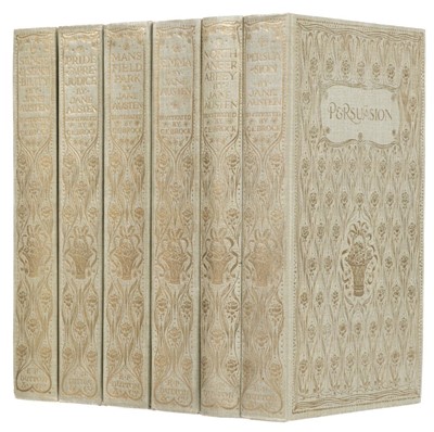 Lot 390 - Austen (Jane). Novels, 6 volumes, London: J.M. Dent & Co.; New York: E.P. Dutton & Co., 1907-09