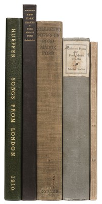 Lot 407 - Ford (Madox Ford). Songs from London, 1st edition, 1910