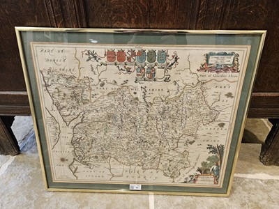 Lot 60 - Hampshire & Berkshire. Jansson (Jan), Hantoniae comitatus cum Bercheria, Amsterdam, circa 1648